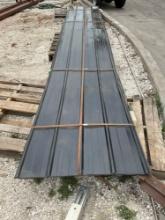 UNUSED METAL ROOF PANELS,20FT L x 3FT W, 20PCS
