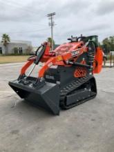 UNUSED 2024 SDLOOL SKID STEER LOADER MODEL SL360T, GAS POWERED, ELECTRIC START, RUBBER TRACKS, BU...