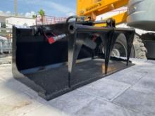 UNUSED 2025 GIYI PLATE GRABBER ATTACHMENT MODEL GY X -PG44C FOR MINI SKID STEER, APPROX 44in W