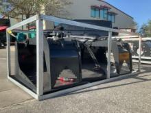 UNUSED 2025 WOLVERINE GRAPPLE BUCKET ATTACHMENT MODEL GB-11-72W FOR UNIVERSAL SKID STEER ( PLEASE