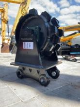 UNUSED 2025 GIYI COMPACTION WHEEL , FITS CAT 305, APPROX WHEEL DIA 16in, APPROX WHEEL WIDTH 11in