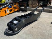 1 ) UNUSED 2025 GIYI 7T HYDRAULIC THUMB CLAMP FOR EXCAVATOR, FITS CAT 7-9TON EXCAVATOR