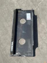 UNUSED 2025 MOUNTING PLATE FOR DINGO SKID STEER, APPROX 24in W