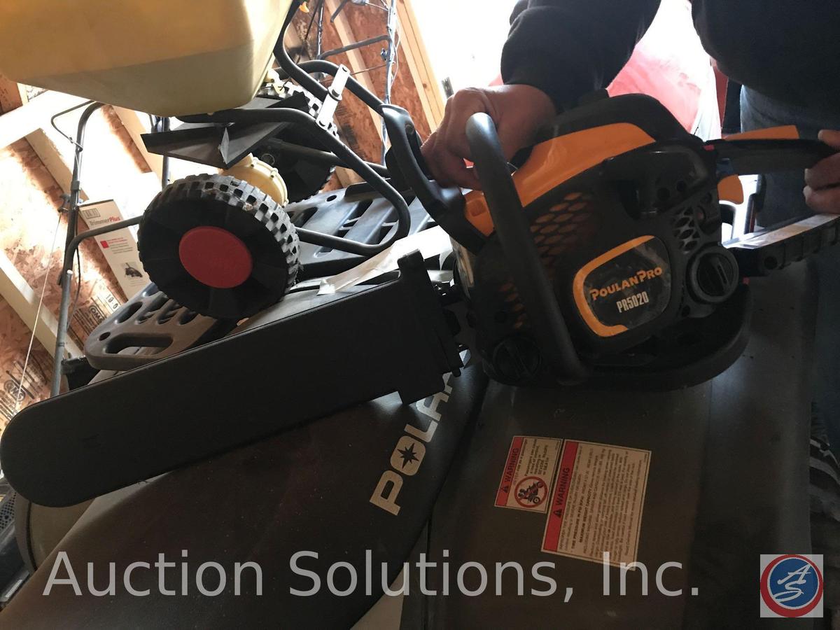 Poulan Pro PR5020 Gas Chain Saw w/ Hard Case