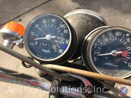 1974 Honda CB 125 Motorcycle. 5413 Miles. Motor turns; has good compression. **Key is NOT available.