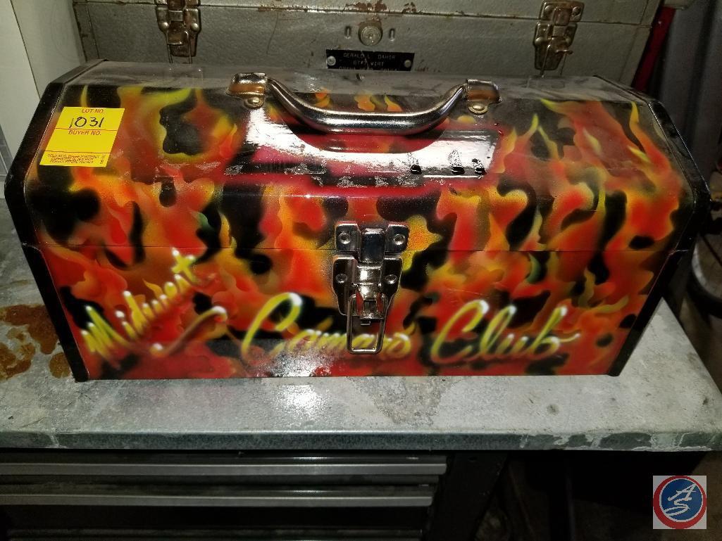 Custom painted tool box