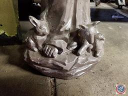 Yard statue