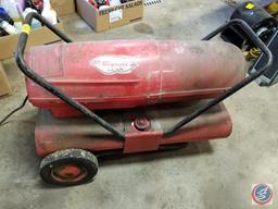 Homelite portable kerosene space heater Model #HD-85-F. Works great