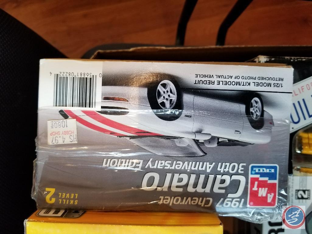 1997 Chevy 30th anniversary model car kit - Bigtime Custom 1947 Ford COE model kit - Bigtime Muscle