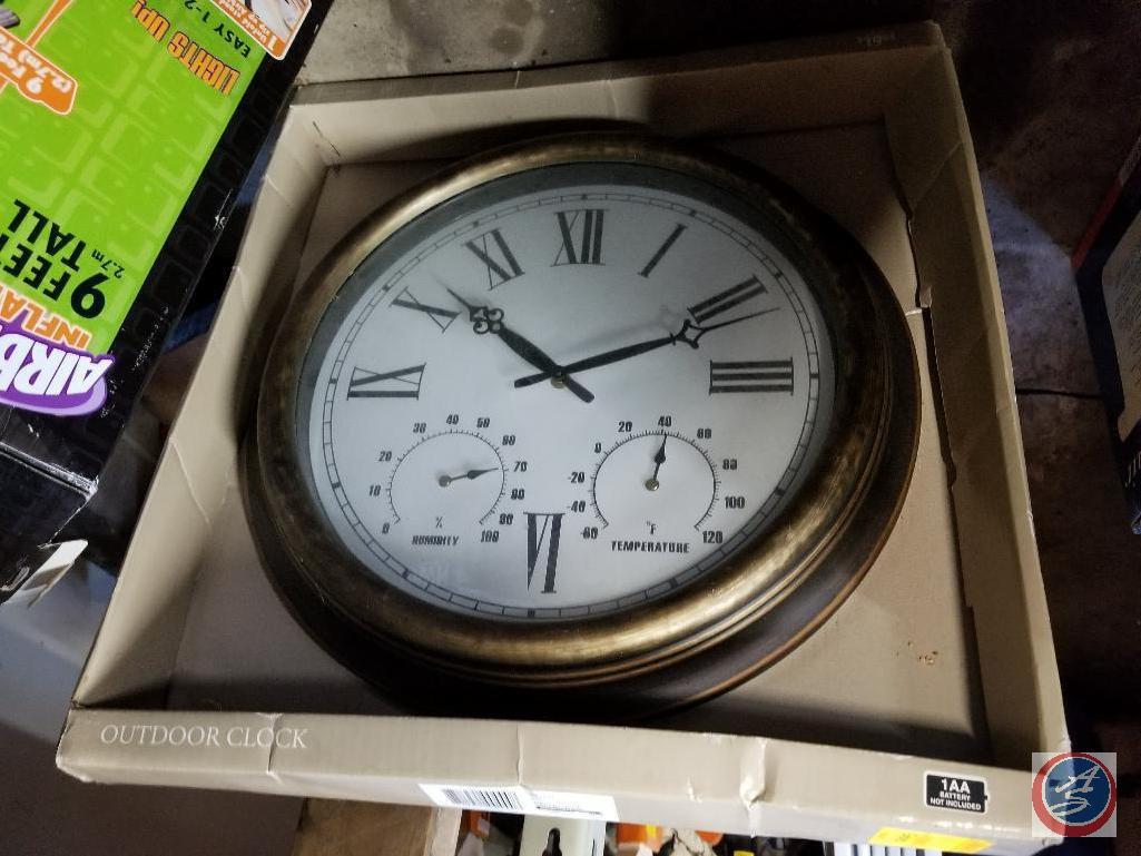 Walmart outdoor clock (model #M07399)
