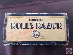 Imperial brand chrome Rolls Razor [made in London] with its original packaging