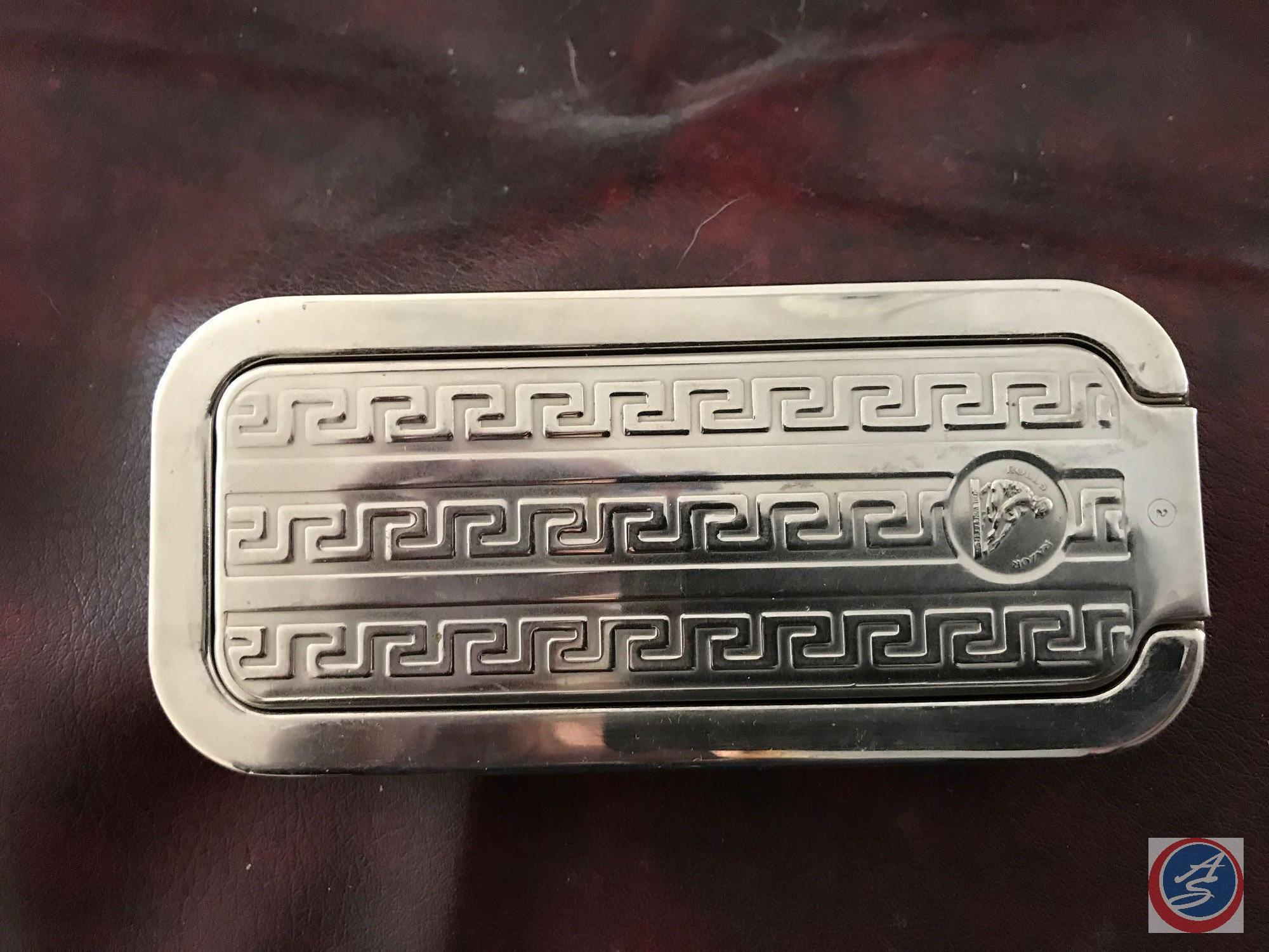 Imperial brand chrome Rolls Razor [made in London] with its original packaging