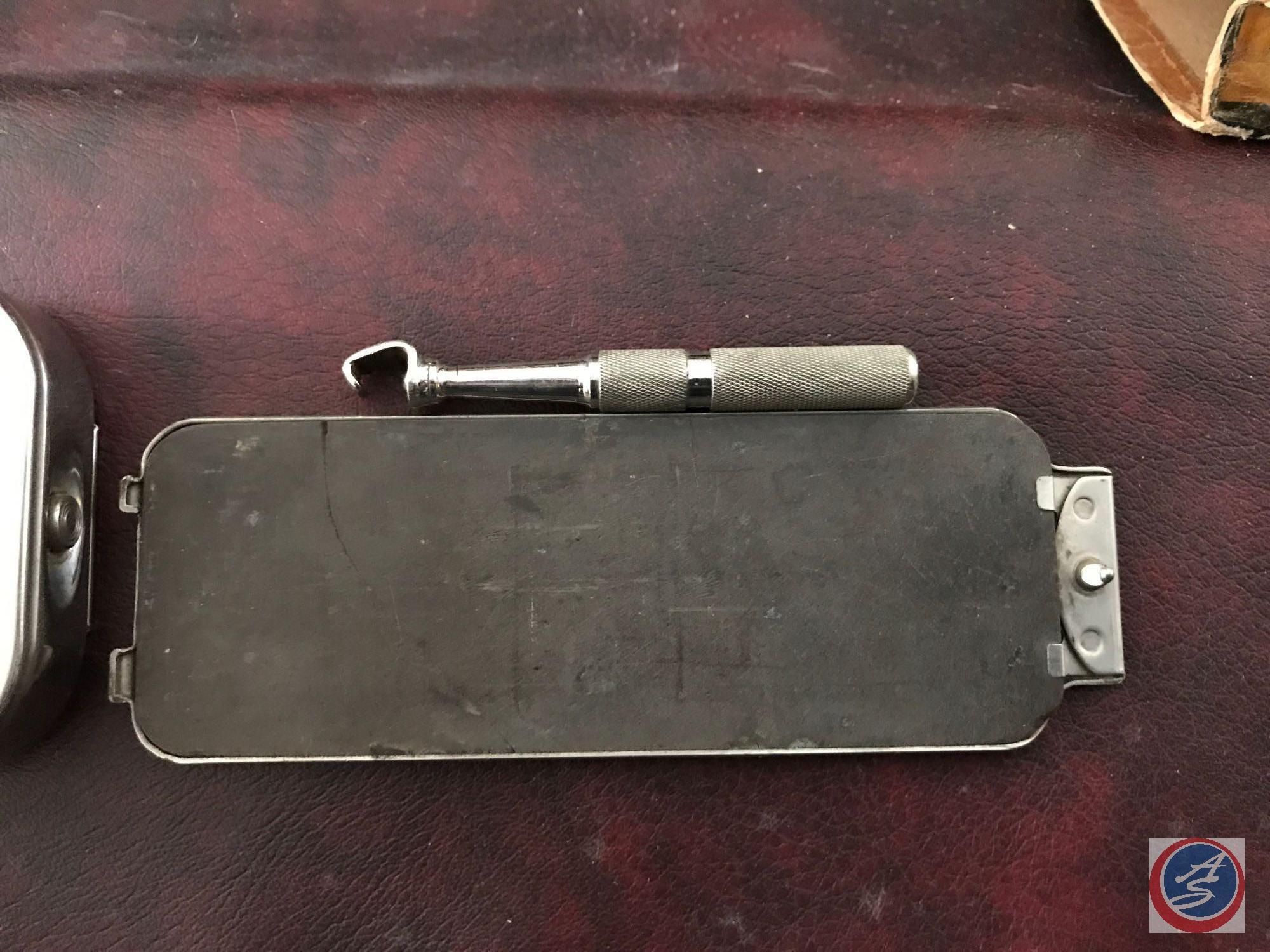 Imperial brand chrome Rolls Razor [made in London] with its original packaging