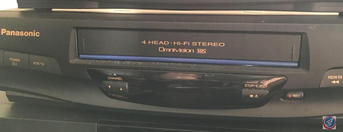 Panasonic 4 head hi-fi stereo Omnivision VHS VCR player