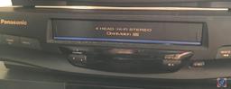 Panasonic 4 head hi-fi stereo Omnivision VHS VCR player