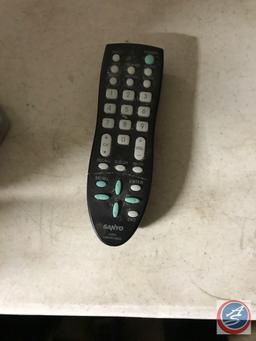 Sanyo 26 inch flatscreen TV on stand with remote (Model #DP26640)
