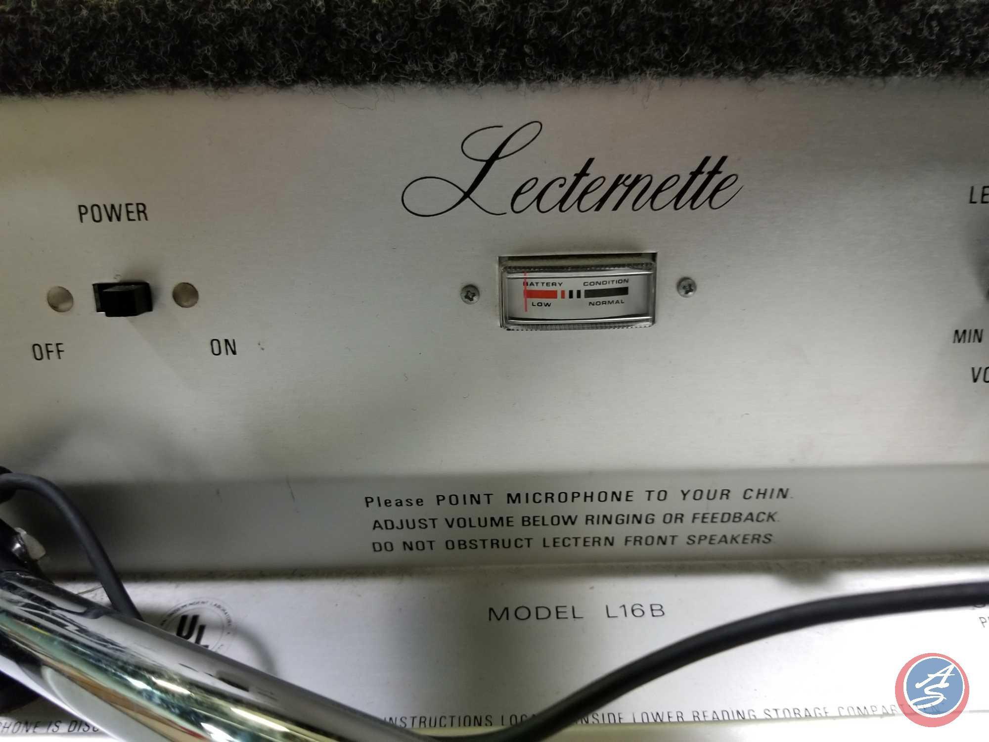 Sound-Craft Systems Inc. Model L16B Lecternette Portable Speaker