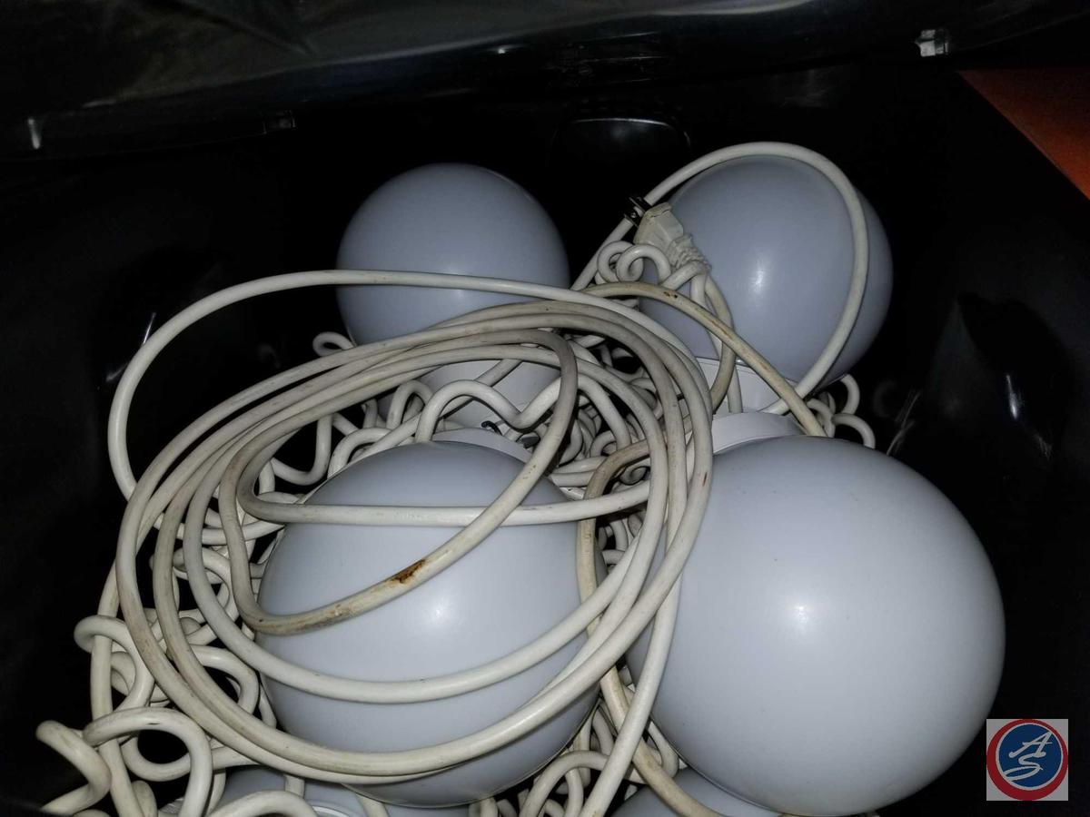[5] Strands of 10-Globe Lights w/ Pigtails {SOLD 5x THE MONEY} [CHOICE of 5]