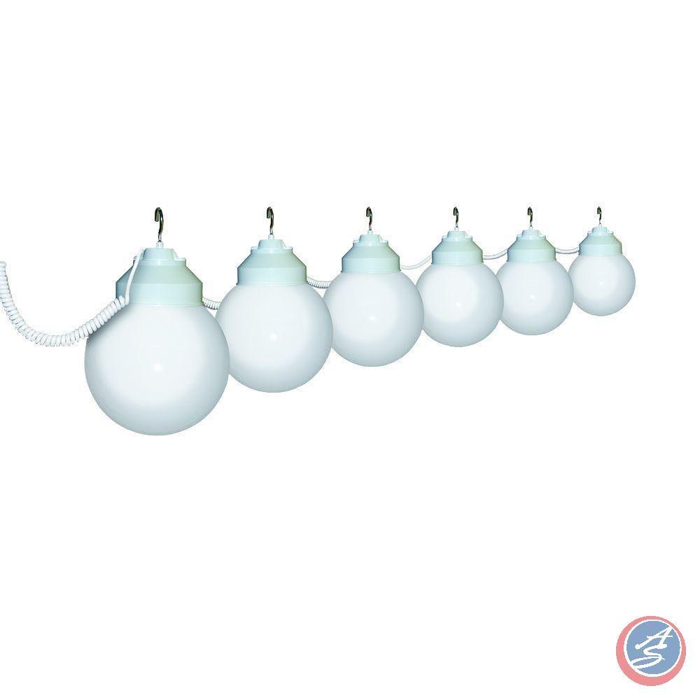 [5] Strands of 6-Globe Lights w/ Pigtails {SOLD 5x THE MONEY} [CHOICE of 8]