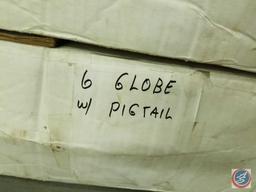 [5] Strands of 6-Globe Lights w/ Pigtails {SOLD 5x THE MONEY} [CHOICE of 8]