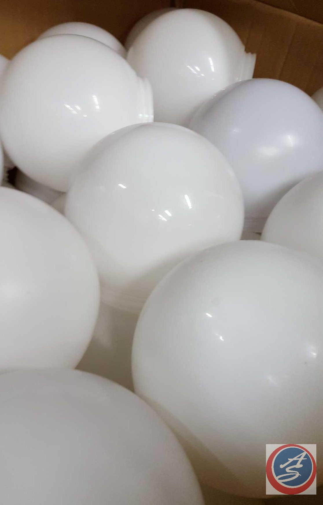 Box of Small (Used) Plastic Light Globes [CHOICE of 3]