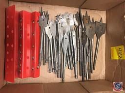 assortment of drill bits from 5/16" to 1/2"