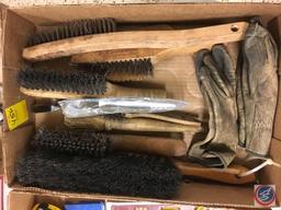 assorted brushes