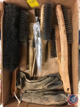 assorted brushes