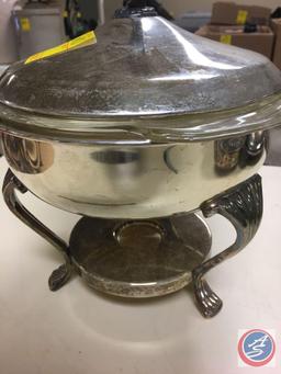 Silver plate chaffer