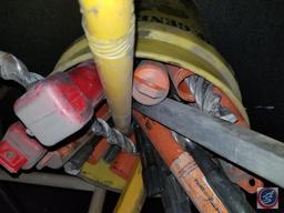 Yellow Bucket Containing Hammer Drill Bits