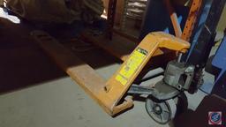 Orange Pallet Jack