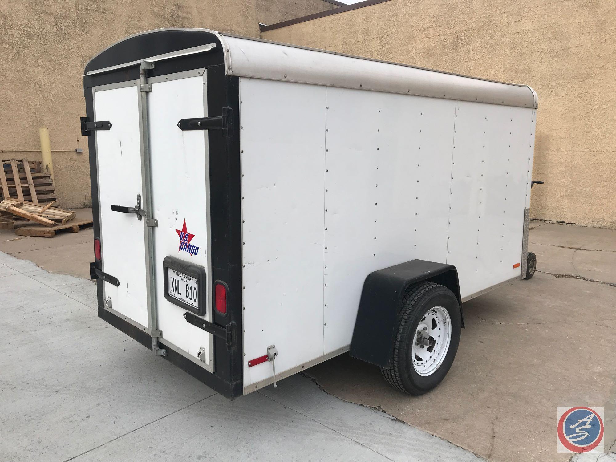 Make: US Cargo, Inc. Model: 5 x 10' Enclosed Utility Trailer Vehicle Type: Single Axle Trailer