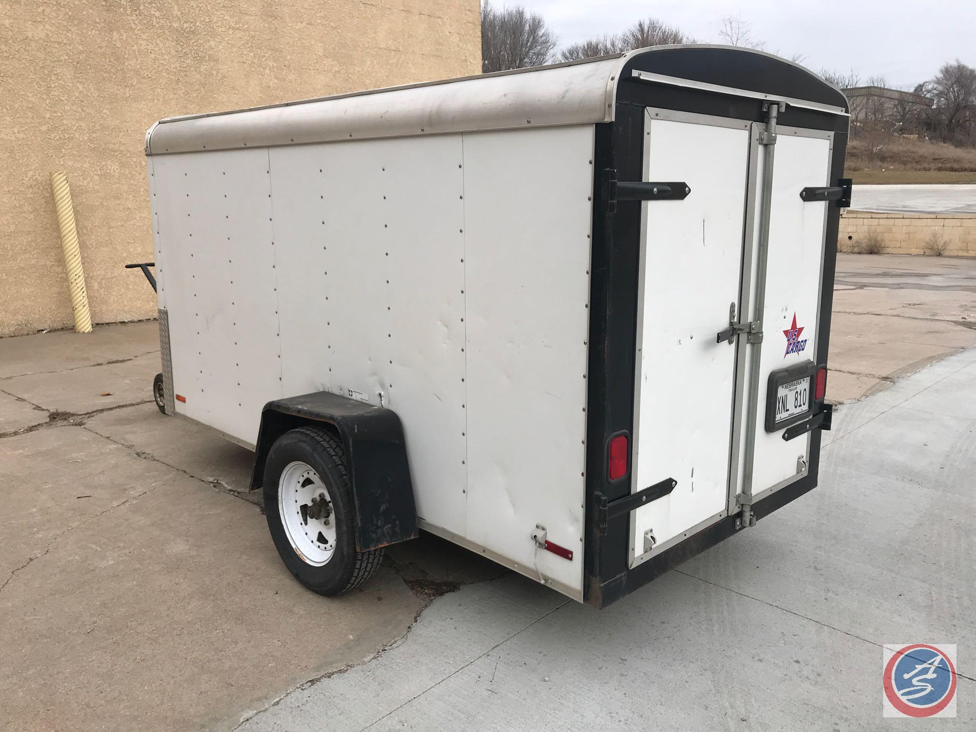 Make: US Cargo, Inc. Model: 5 x 10' Enclosed Utility Trailer Vehicle Type: Single Axle Trailer