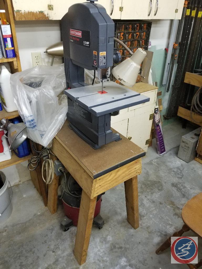 Craftsman 9 inch band saw with stand. Model Proxibid