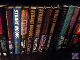 (25) Stuart Woods hardback books