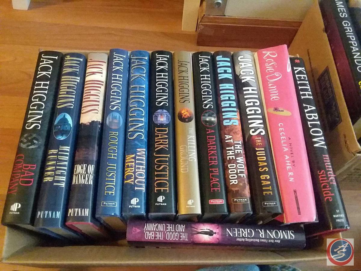 (13) hardback books including authors; John Higgins and more