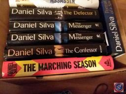 (11) Daniel Silva hardback books