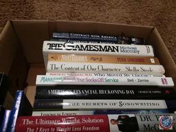(17) books including an assortment of authors