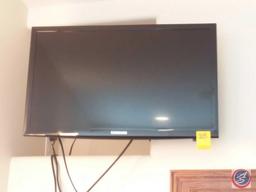 Samsung 24" flat screen TV with remote and swing arm (model #UN24H4000AF) {{BUYER MUST REMOVE}}