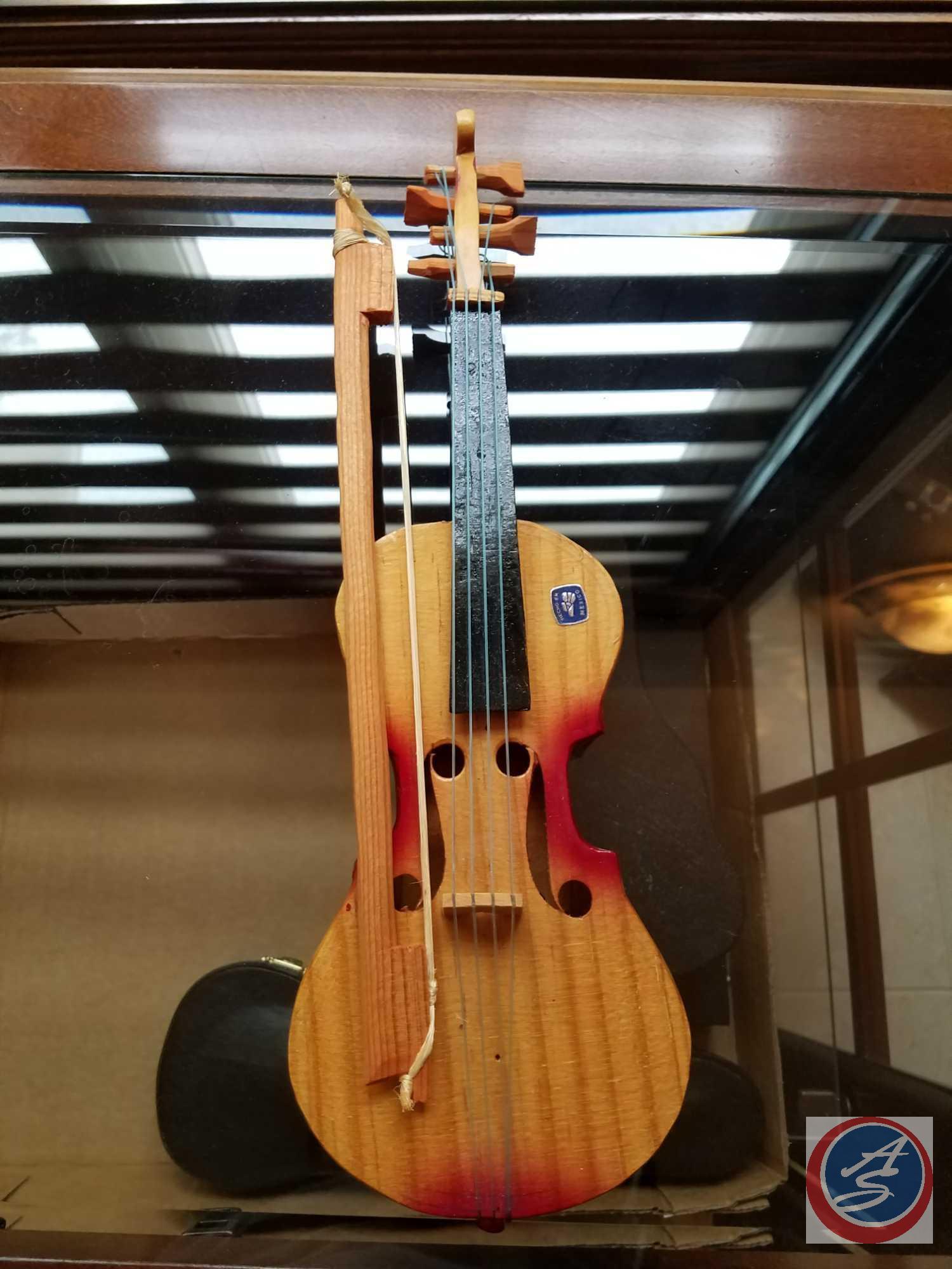 (6) miniature decorative musical instruments