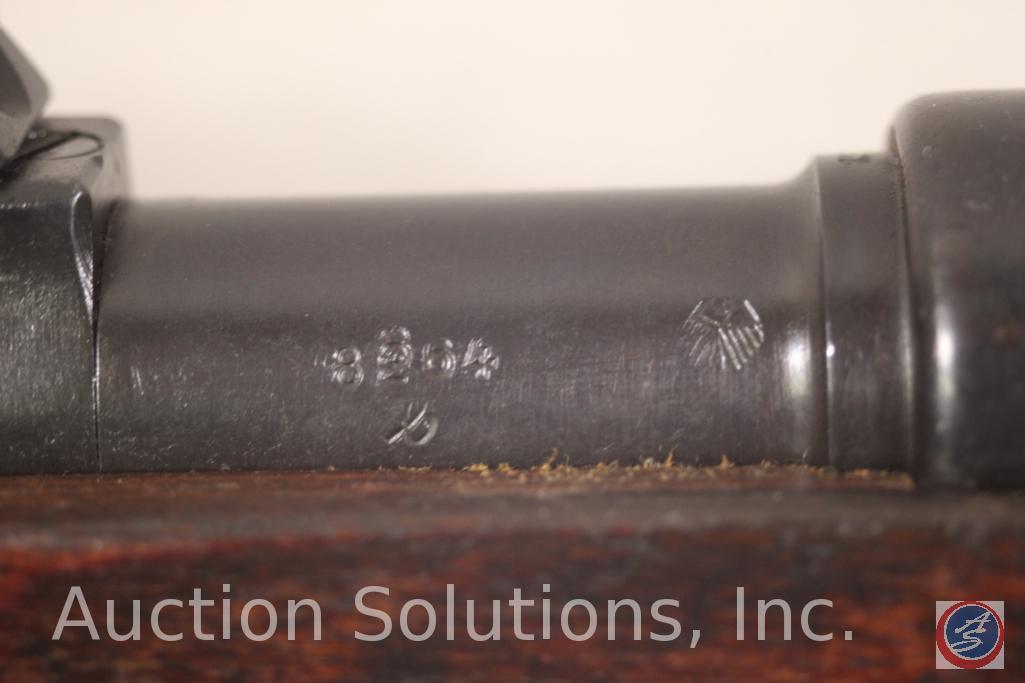 Mauser Model M98 8 MM Rifle M98 Mauser with Nazi proof marks. Stock and barrel SN # match Ser # 8264