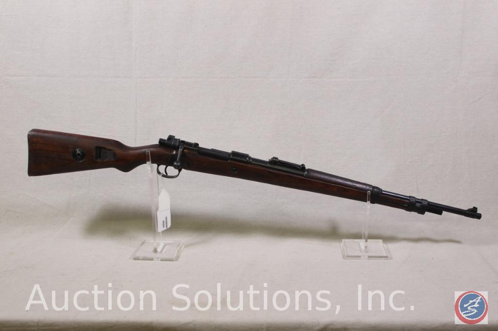 Mauser Model M98 8 MM Rifle M98 Mauser with Nazi proof marks. Stock and barrel SN # match Ser # 8264