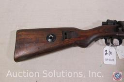 Mauser Model M98 8 MM Rifle M98 Mauser with Nazi proof marks. Stock and barrel SN # match Ser # 8264