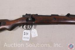 Mauser Model M98 8 MM Rifle M98 Mauser with Nazi proof marks. Stock and barrel SN # match Ser # 8264