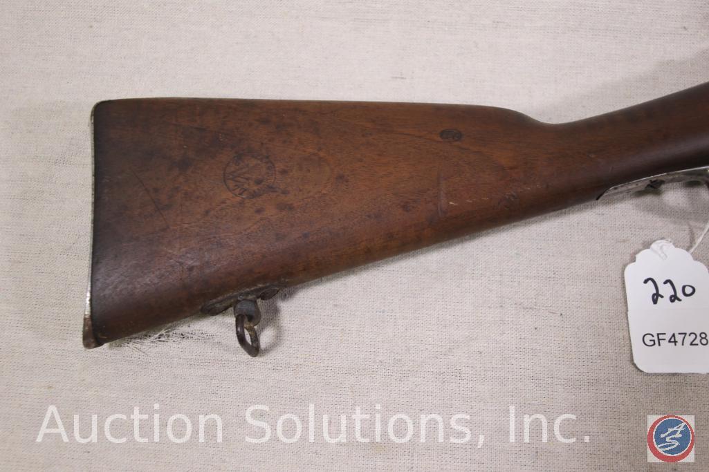 Beumont Vitali Model 1883 11 x 52R Beumant Rifle Clean Maastricht rifle. Cartouche on stock is