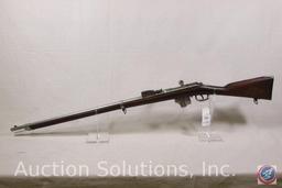 Beumont Vitali Model 1883 11 x 52R Beumant Rifle Clean Maastricht rifle. Cartouche on stock is
