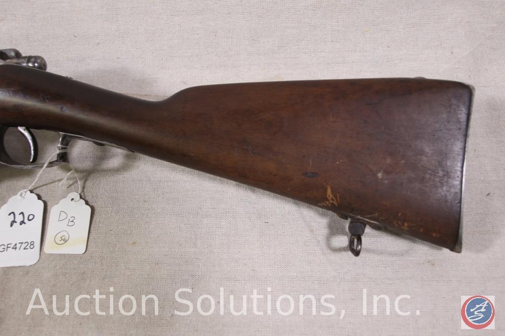 Beumont Vitali Model 1883 11 x 52R Beumant Rifle Clean Maastricht rifle. Cartouche on stock is