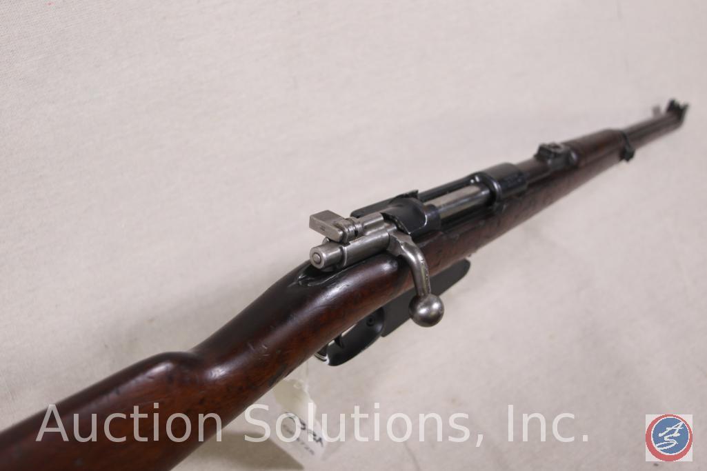 Mauser Model 1898 7.92 x 57 MM Rifle Argentine Mauser Carbine with 17 inch barrel. Ser # B0423