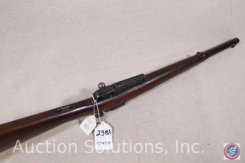Mauser Model 1898 7.92 x 57 MM Rifle Argentine Mauser Carbine with 17 inch barrel. Ser # B0423