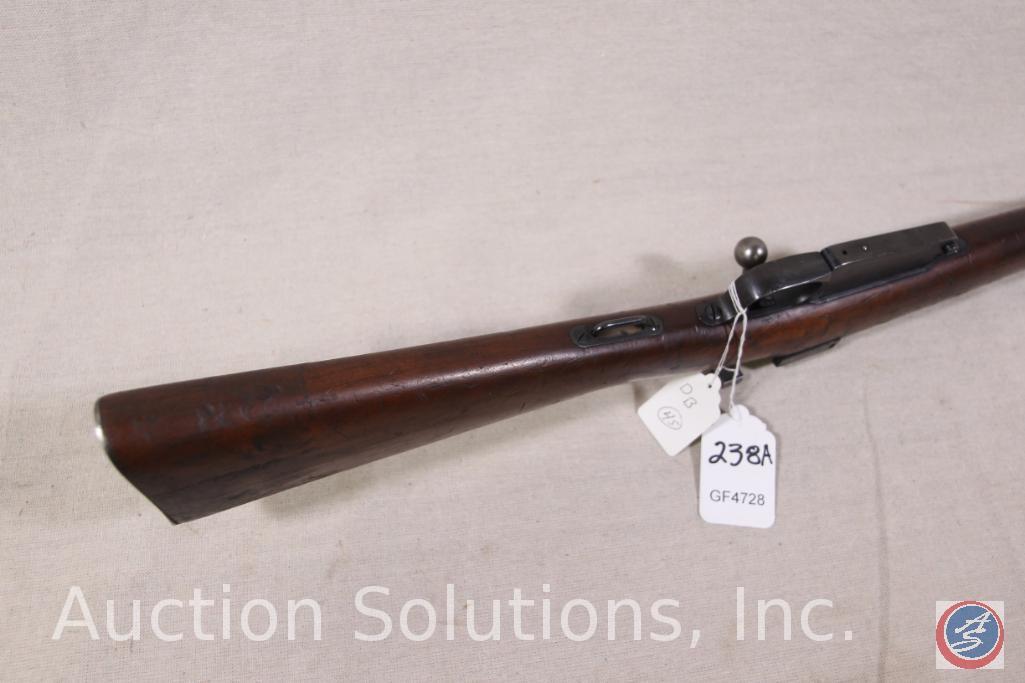 Mauser Model 1898 7.92 x 57 MM Rifle Argentine Mauser Carbine with 17 inch barrel. Ser # B0423